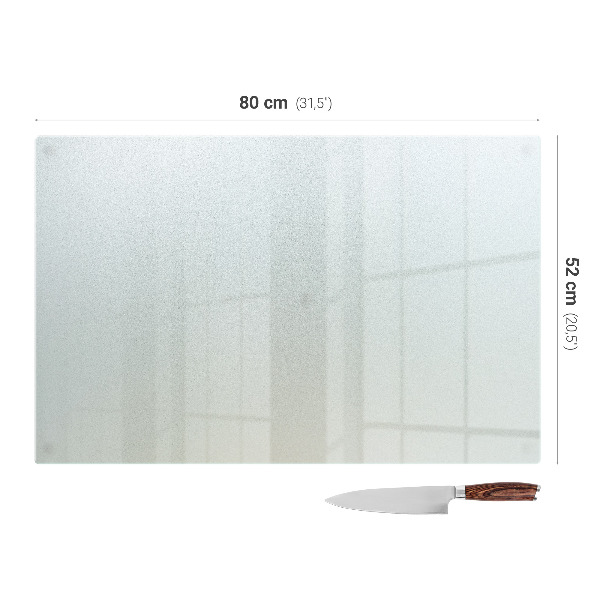 Placă din sticlă pentru protecția peretelui în dimensiunea 80 x 52 cm
