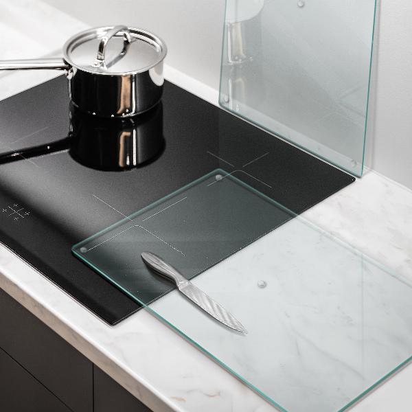 Placă sticla protectie transparentă aragaz 2x30x52 cm