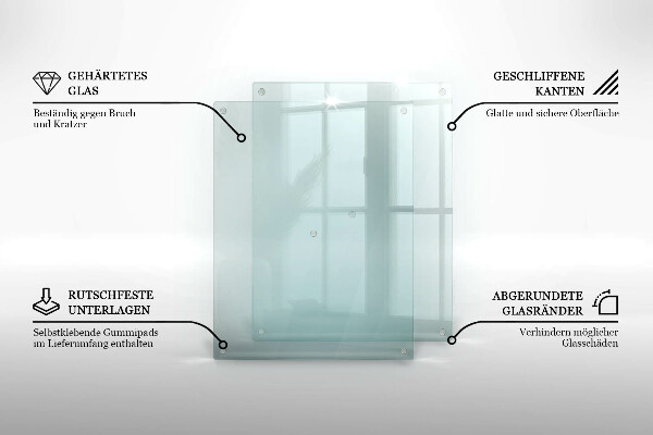 Placă protecție transparentă plita 2x40x52 cm