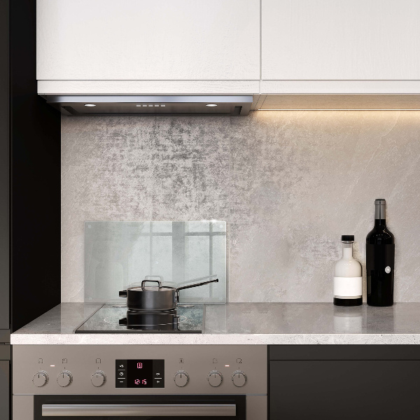 Placa din sticla protectie transparentă perete bucatarie 52x30 cm