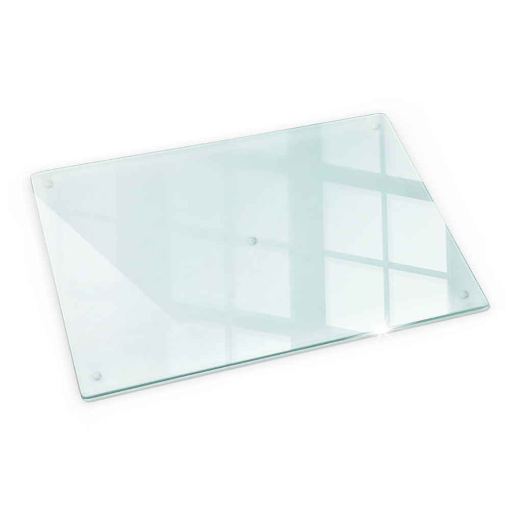 Placa din sticla transparentă perete bucatarie 80x52 cm
