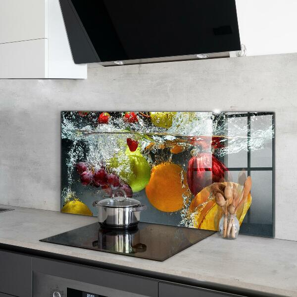 Sticlă bucătărie Limonadă cu fructe suculente