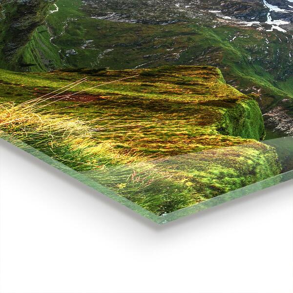 Sticlă bucătărie Poiana muntelui răsărit