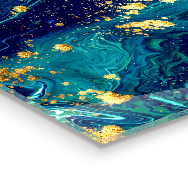 Sticlă pentru bucătărie Abstracția artei moderne