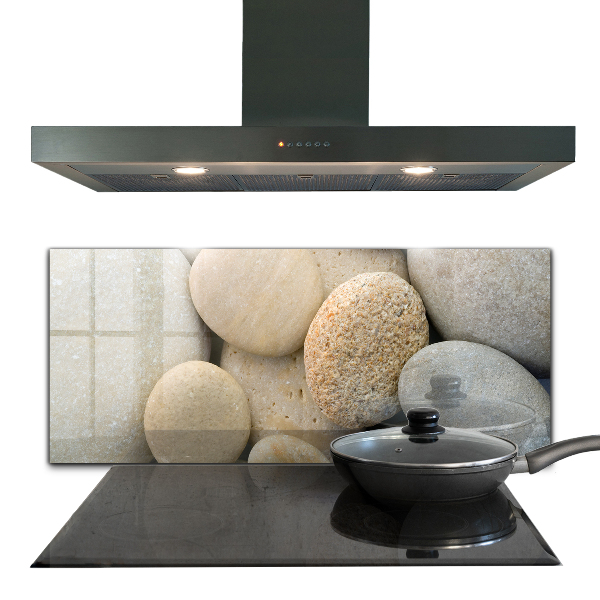 Sticlă bucătărie Plaja pietroasa