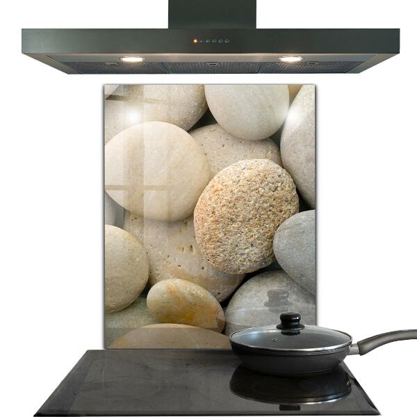 Sticlă bucătărie Plaja pietroasa