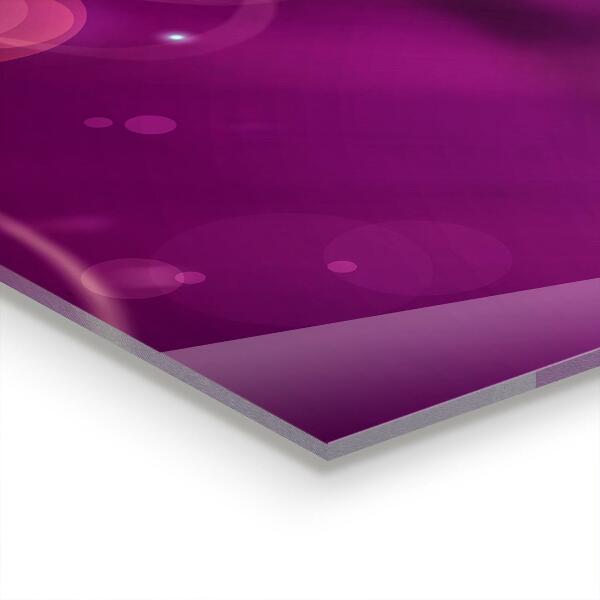 Sticlă printata bucătărie Floare întunecată planta întunecată