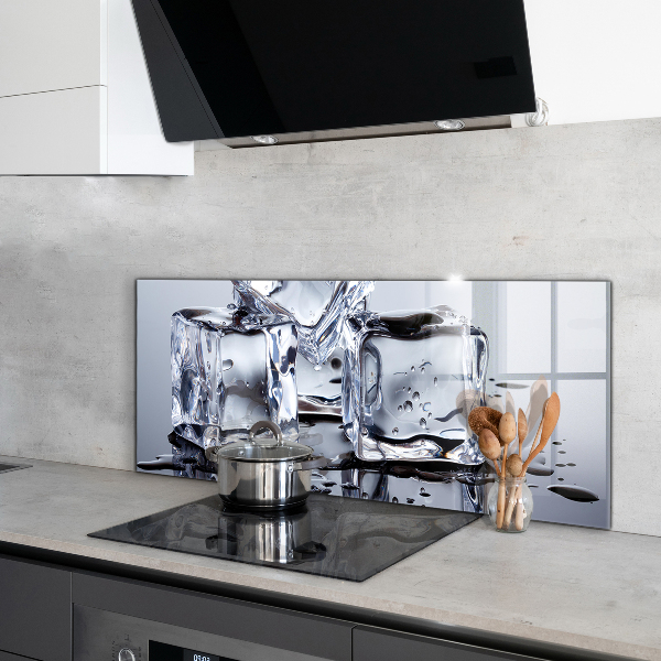 Sticlă bucătărie Înviorare cuburi de gheață