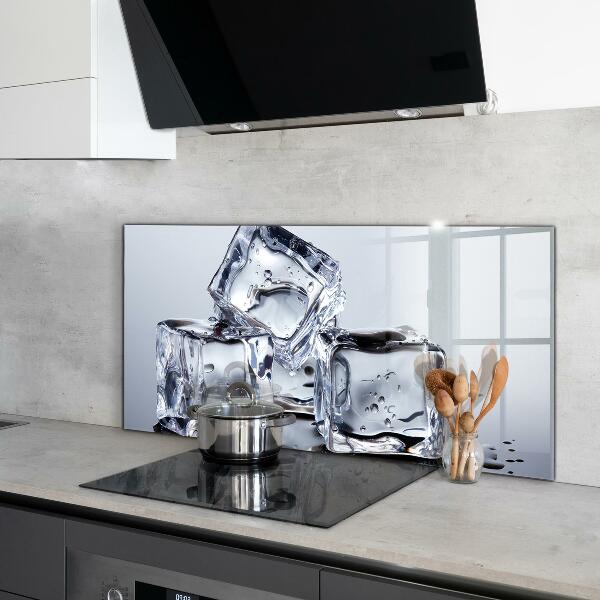 Sticlă bucătărie Înviorare cuburi de gheață
