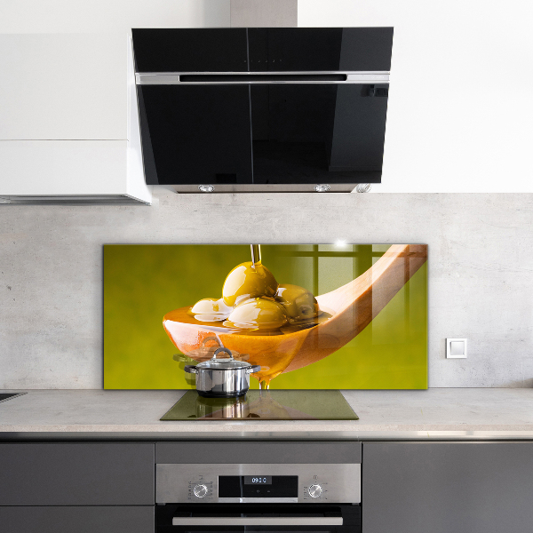 Sticlă bucătărie Ulei de măsline proaspăt presat