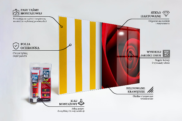 Sticlă printata bucătărie Dragoste trandafir roșu
