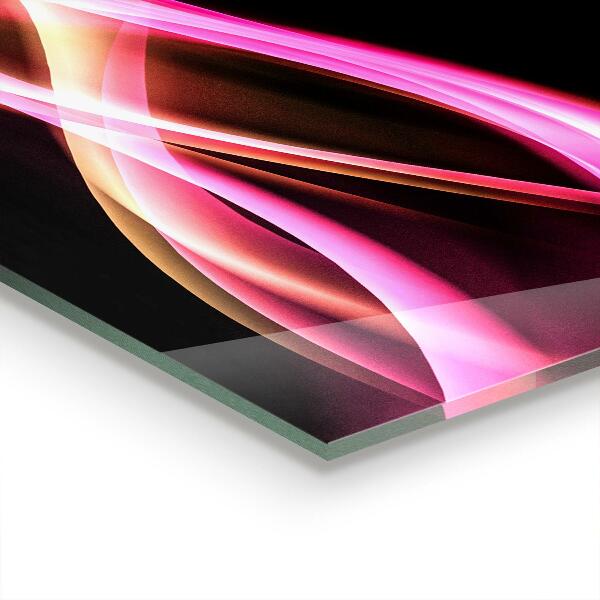 Sticlă bucătărie Vibrație abstractă modernă