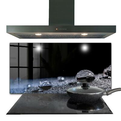 Sticlă pentru bucătărie Un strop de rouă dimineața