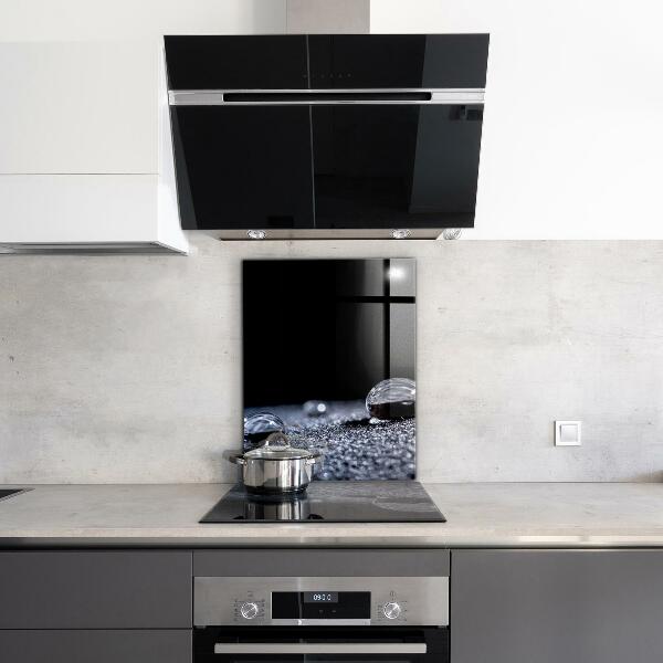 Sticlă pentru bucătărie Un strop de rouă dimineața