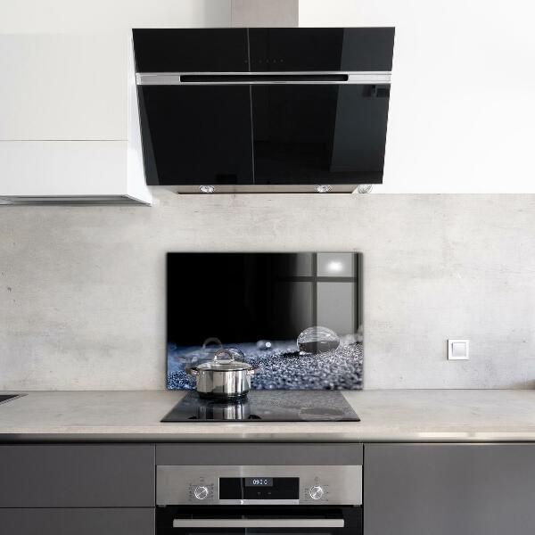 Sticlă pentru bucătărie Un strop de rouă dimineața