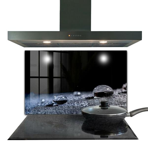 Sticlă pentru bucătărie Un strop de rouă dimineața