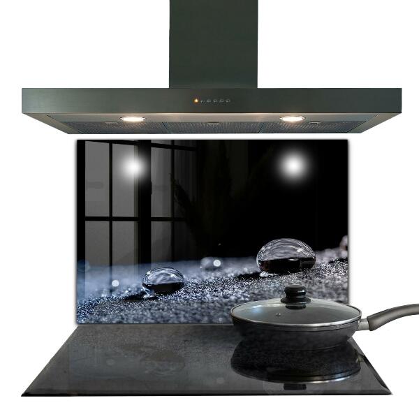 Sticlă pentru bucătărie Un strop de rouă dimineața