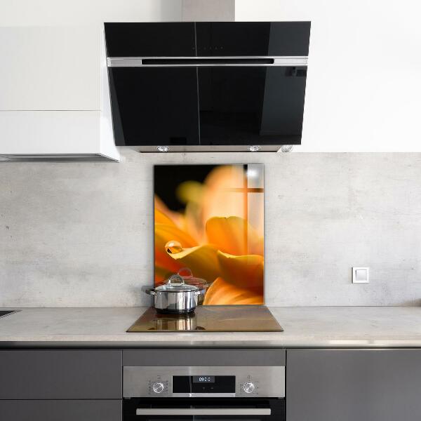 Sticlă bucătărie Floare gerber