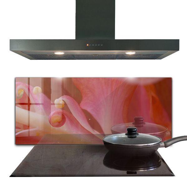 Sticlă bucătărie Polen de flori natura