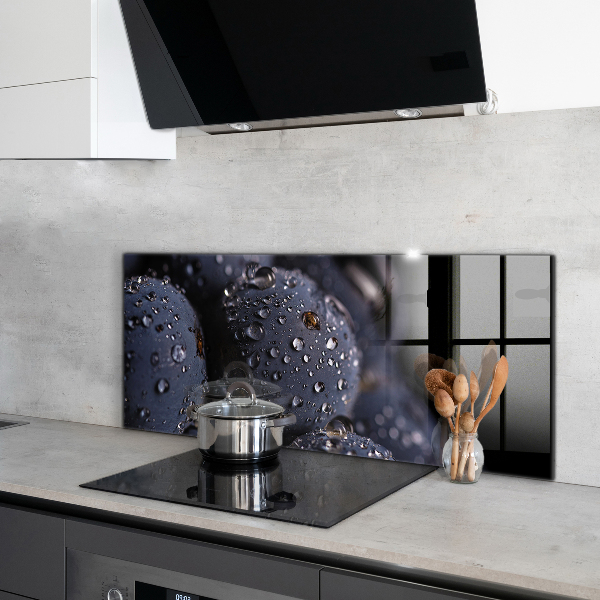 Sticlă bucătărie Afine suculente