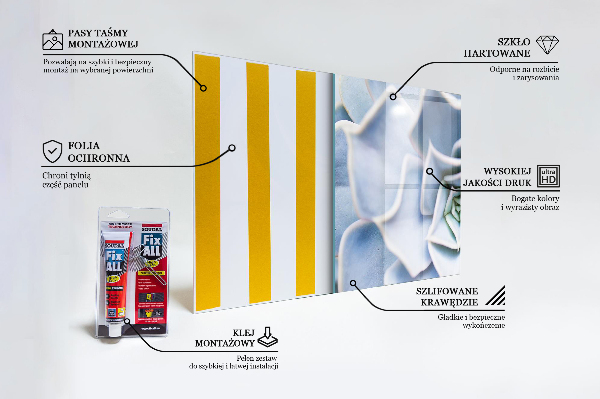 Panou perete bucătărie Cactus suculent