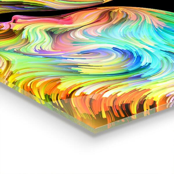 Sticlă bucătărie Portret de cuplu artistic