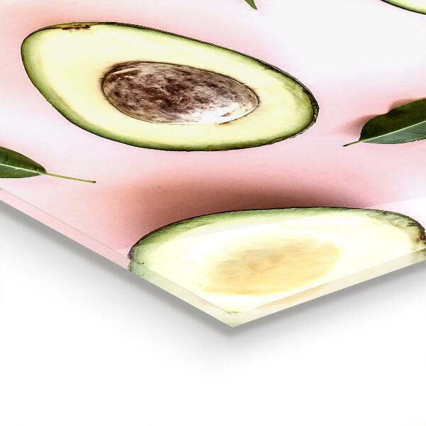 Sticlă bucătărie Compoziție cu avocado