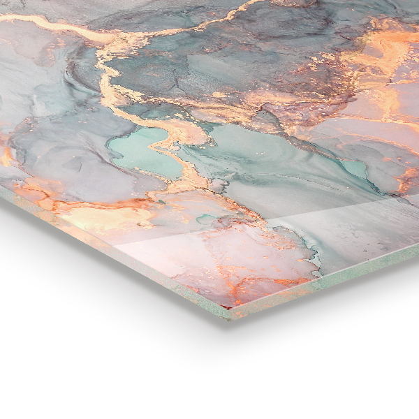 Sticlă pentru bucătărie Textura marmură