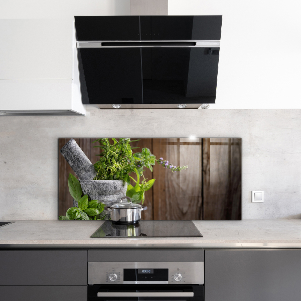 Sticlă bucătărie Mortar de piatră condimente