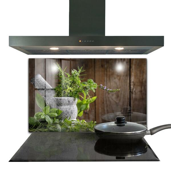 Sticlă bucătărie Mortar de piatră condimente