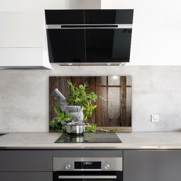 Sticlă bucătărie Mortar de piatră condimente