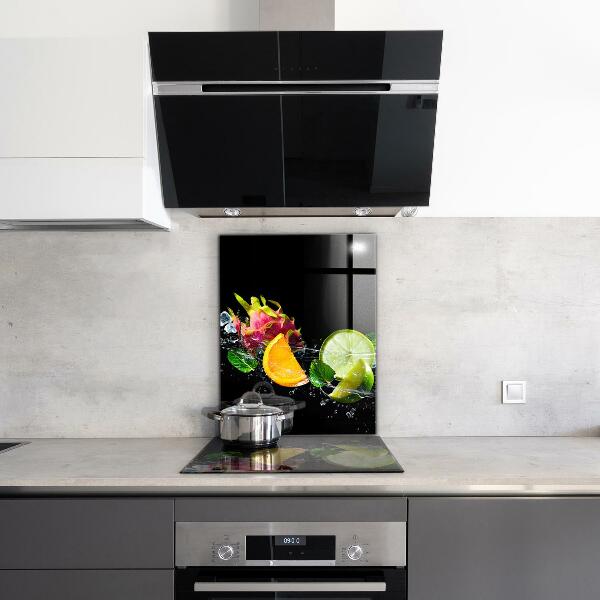 Sticlă bucătărie Fructe exotice suculente