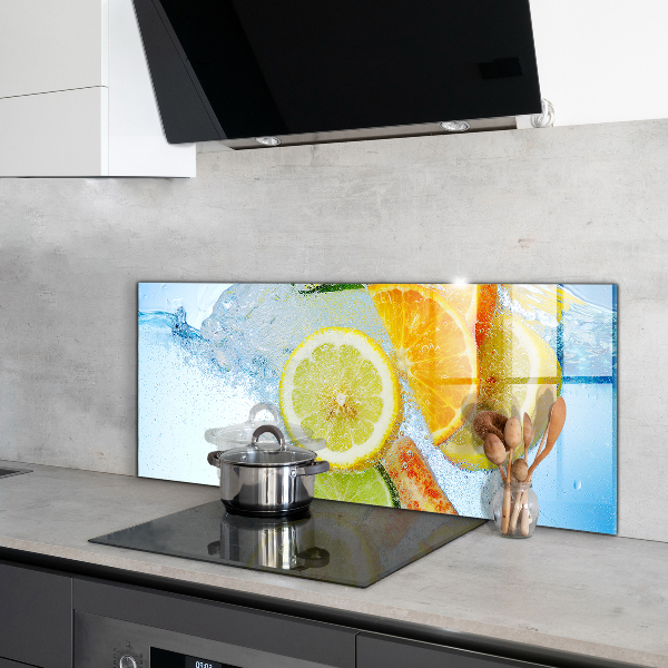 Sticlă bucătărie Mijloc de citrice suculent