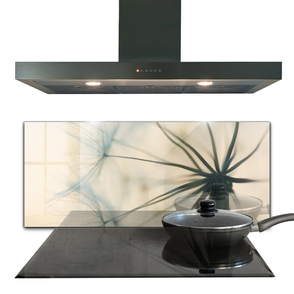 Panou sticlă bucătărie Frumoasă păpădie delicată