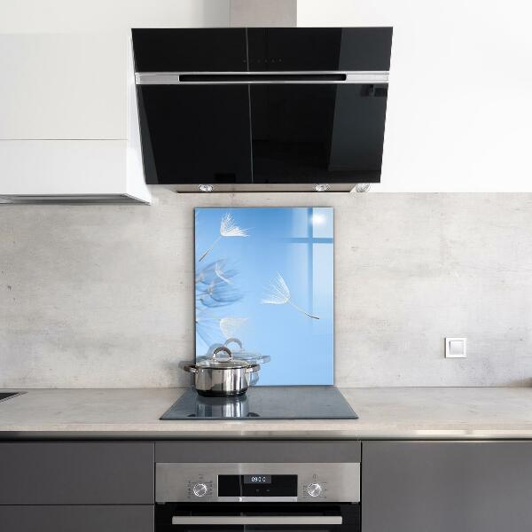 Panou sticlă bucătărie Păpădie delicată