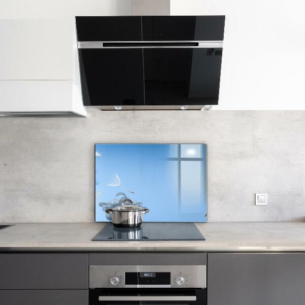 Panou sticlă bucătărie Păpădie delicată