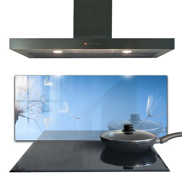 Panou sticlă bucătărie Păpădie delicată