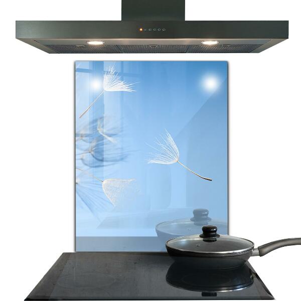 Panou sticlă bucătărie Păpădie delicată