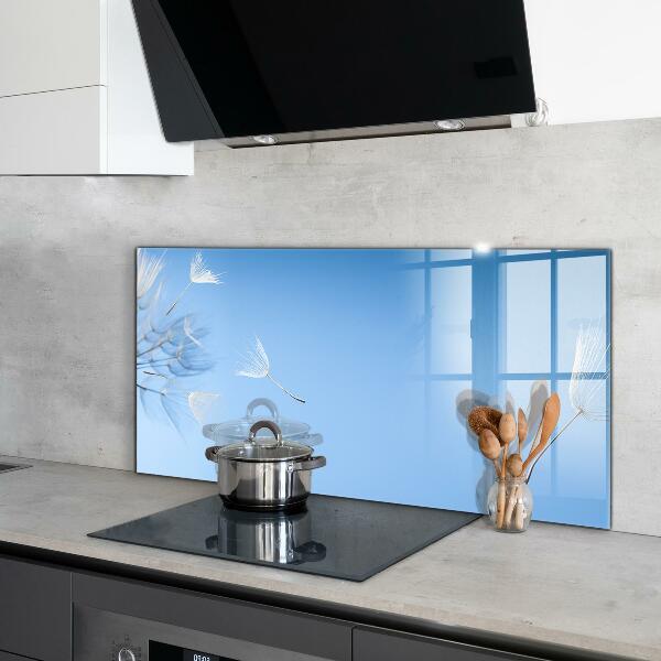 Panou sticlă bucătărie Păpădie delicată