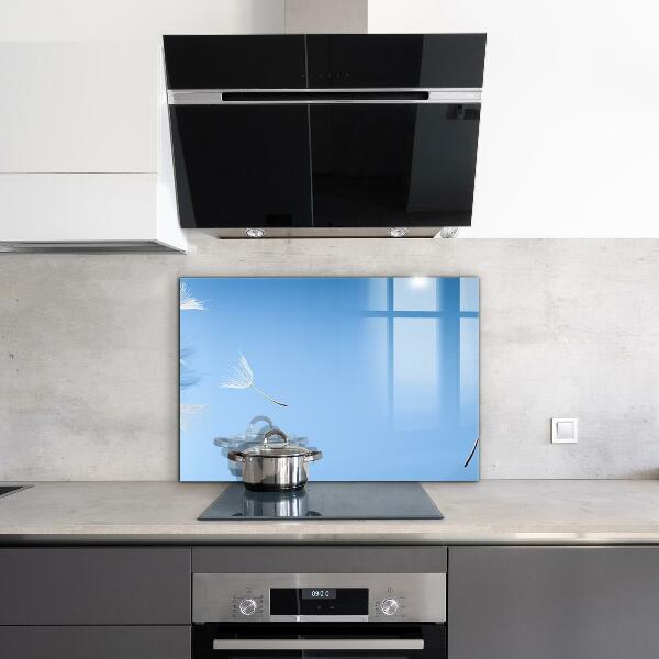 Panou sticlă bucătărie Păpădie delicată