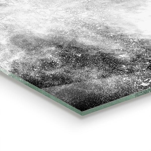 Sticlă bucătărie Abstracția exploziei de pulbere