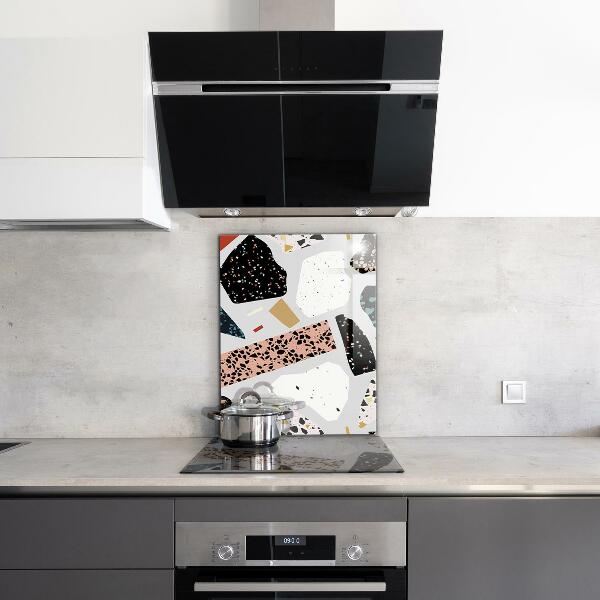 Sticlă bucătărie Terrazzo terrazzo granit