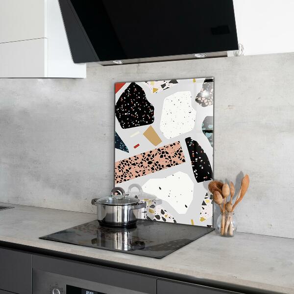 Sticlă bucătărie Terrazzo terrazzo granit