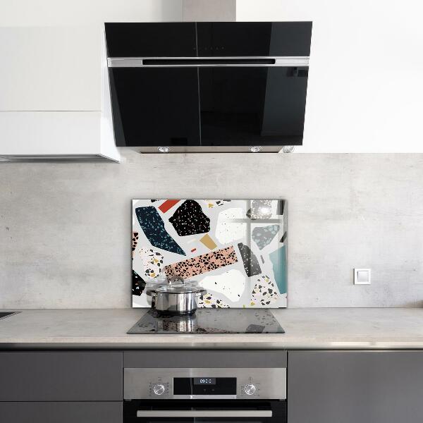 Sticlă bucătărie Terrazzo terrazzo granit