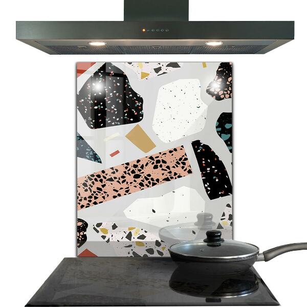 Sticlă bucătărie Terrazzo terrazzo granit