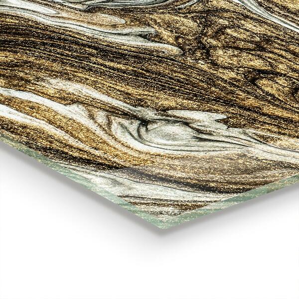 Sticlă bucătărie Structură de piatră