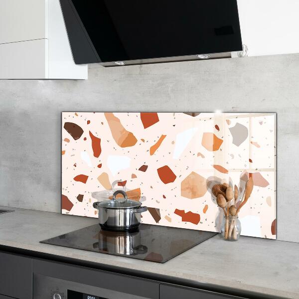 Sticlă bucătărie Terrazzo terrazzo stone