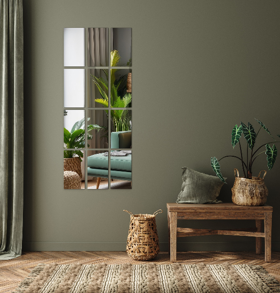 Gresie cu oglindă 6 buc. 30X16 cm