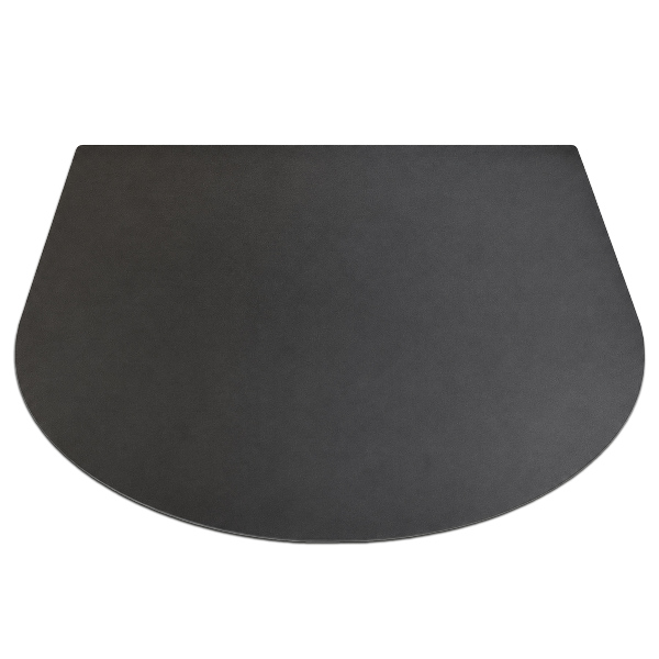 Tablă de protecție semiovală pentru grătar 80x70 cm