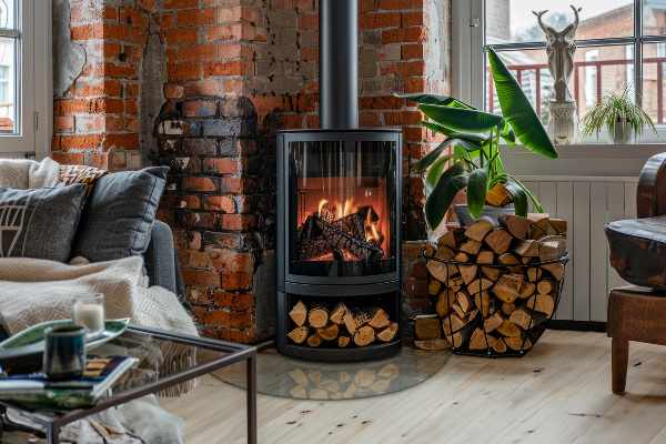 Protecție sub sobă sfert 100x100 cm